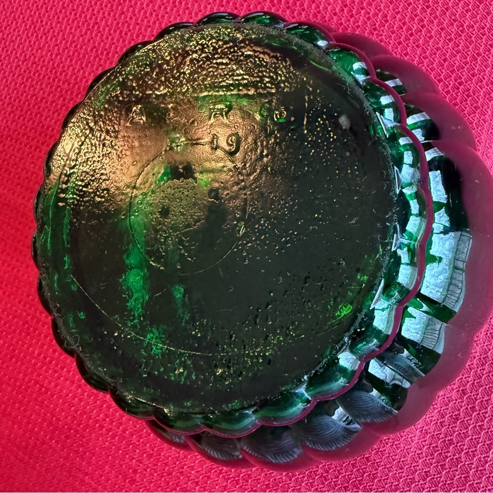 A.L.R. Co. R-19 Emerald Green Vase Vintage MCM - Picture 7 of 8